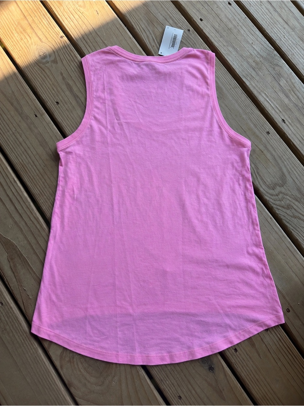 NWT Simply Southern Size Small Pink Flamingo Graphic Peint Sleeveless Tank Top - Picture 3 of 6